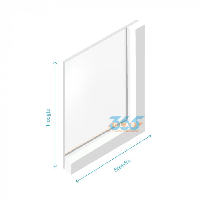 Heiligdom Harde ring Mam Grijs gehard glas 6mm online bestellen | 365glas.nl